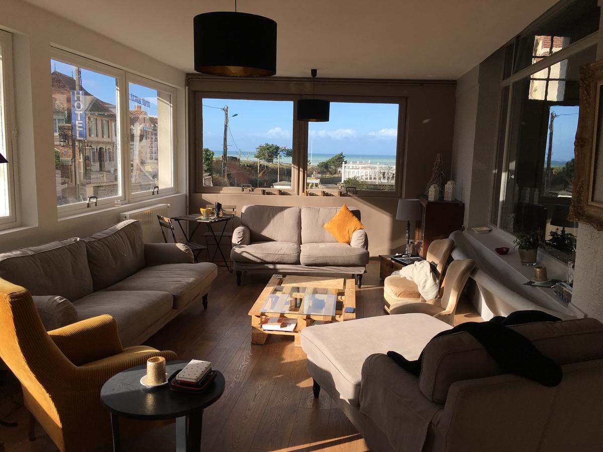 La Villa Mesnil-Val-Plage Esterno foto