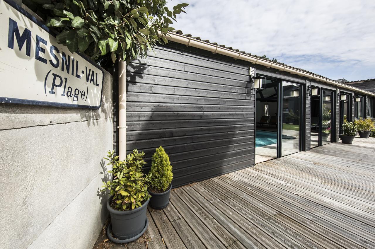 La Villa Mesnil-Val-Plage Esterno foto
