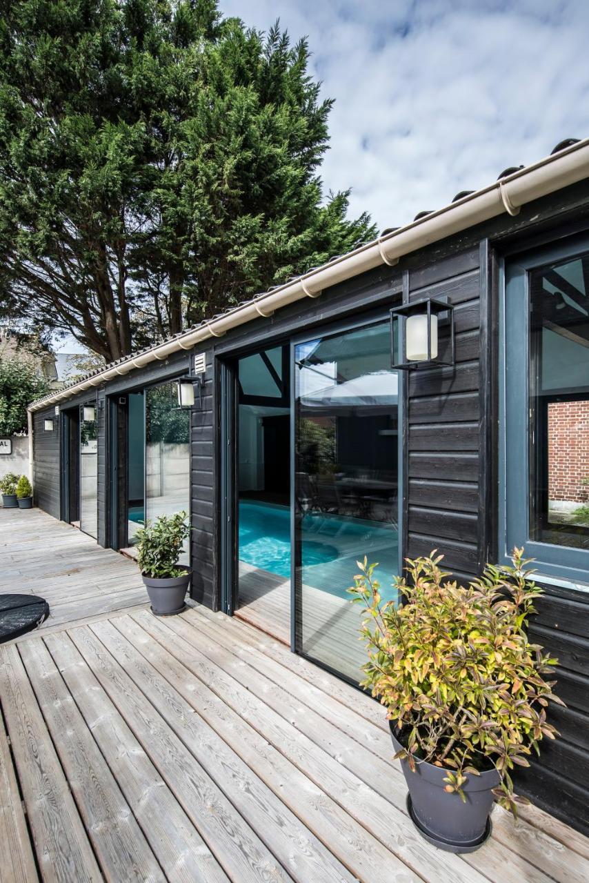 La Villa Mesnil-Val-Plage Esterno foto